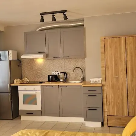 דירה Cozy Modern Sunrise 35m2 Balcony 3 Persons קרקוב