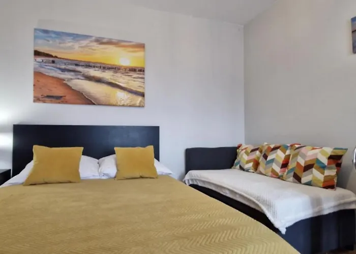 Cozy Modern Sunrise 35m2 Balcony 3 Persons * Krakau