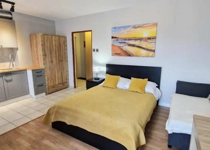 Cozy Modern Sunrise 35m2 Balcony 3 Persons Appartement Krakau